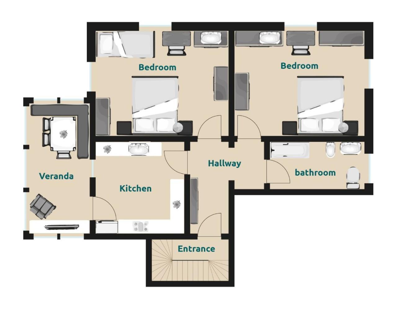 Santa Cristina Val Gardena Villa Alpina Apartments מראה חיצוני תמונה